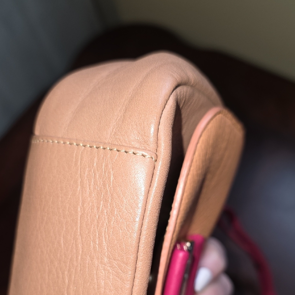 See By Chloe Tan and Pink Crossbody Bag - Picture 4 of 11